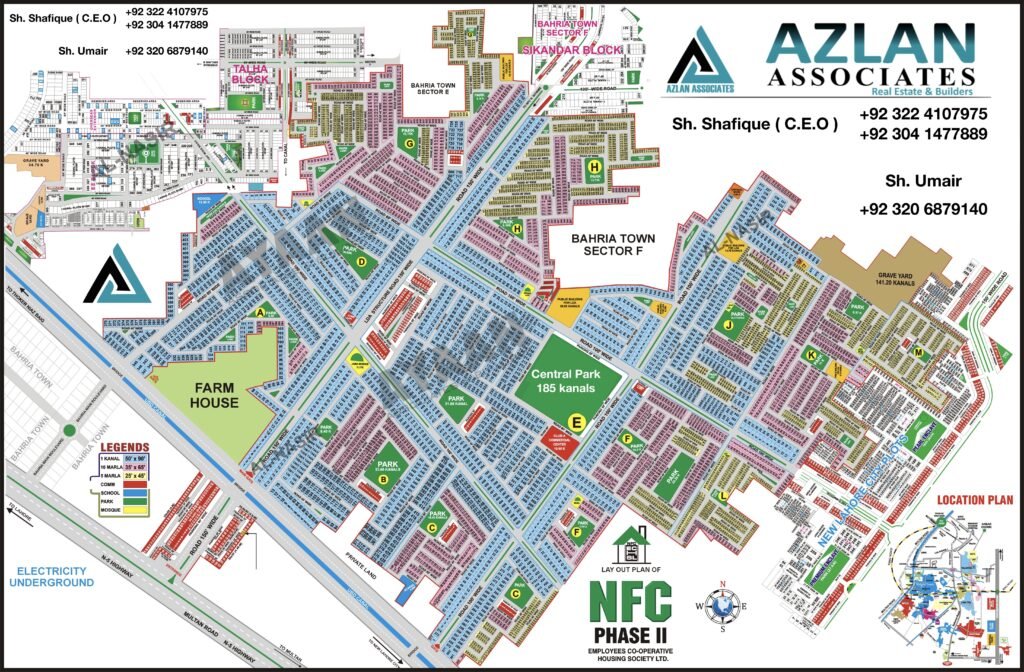 NFC 2 map - Azlan Assocaites