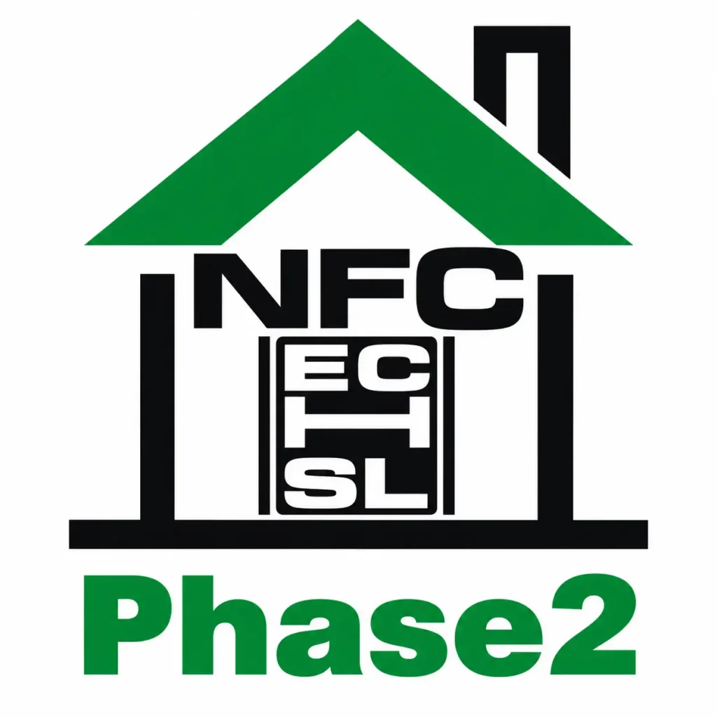 NFC Phase 2 Lahore official logo — LDA approved housing society near Ring Road SL-3, Lahore.